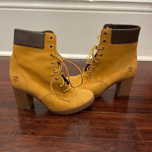 Timberland Heel Boots - Size 8.5